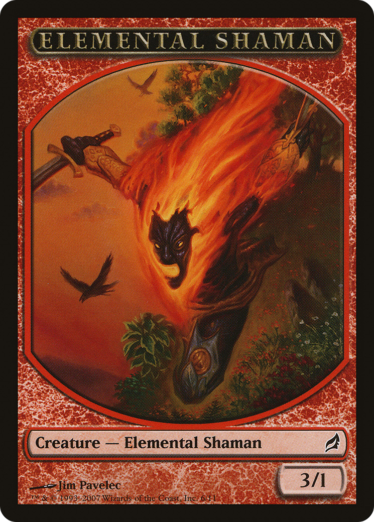 Elemental Shaman (LRW-006) - Lorwyn Tokens