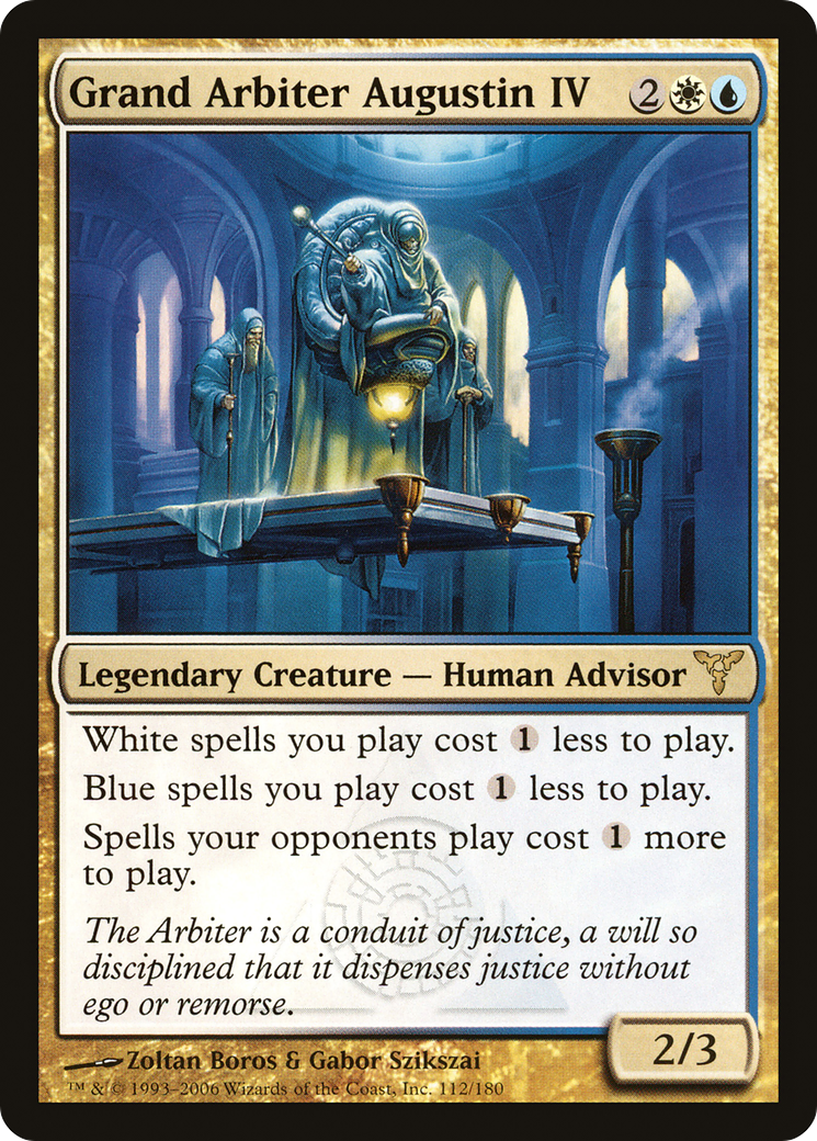 Grand Arbiter Augustin IV (DIS-112) - Dissension Foil