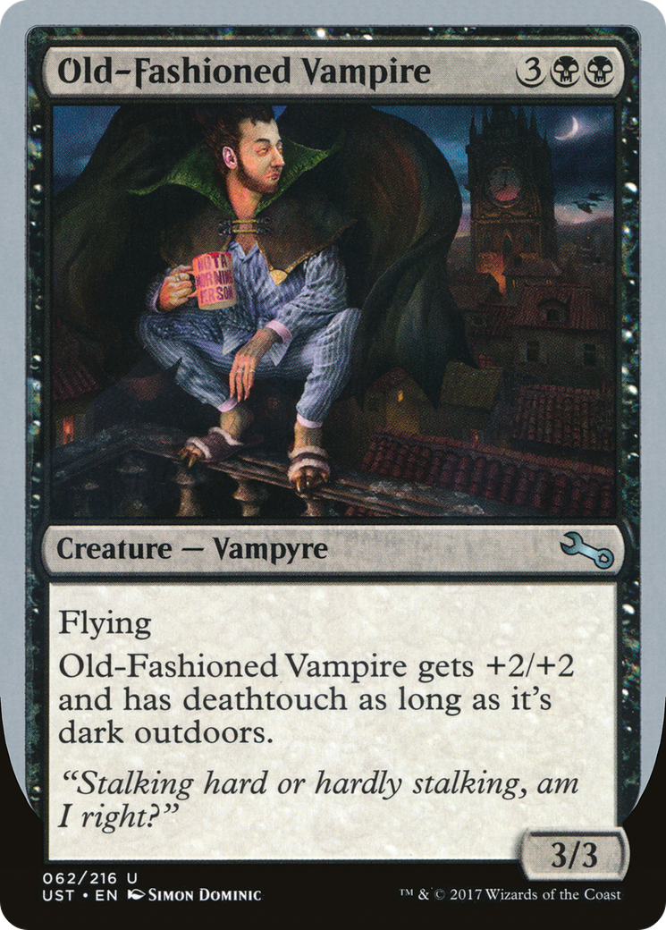 Old-Fashioned Vampire (UST-062) - Unstable Foil