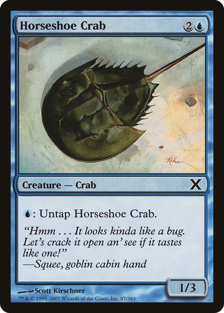 Horseshoe Crab (10E-087) - Tenth Edition