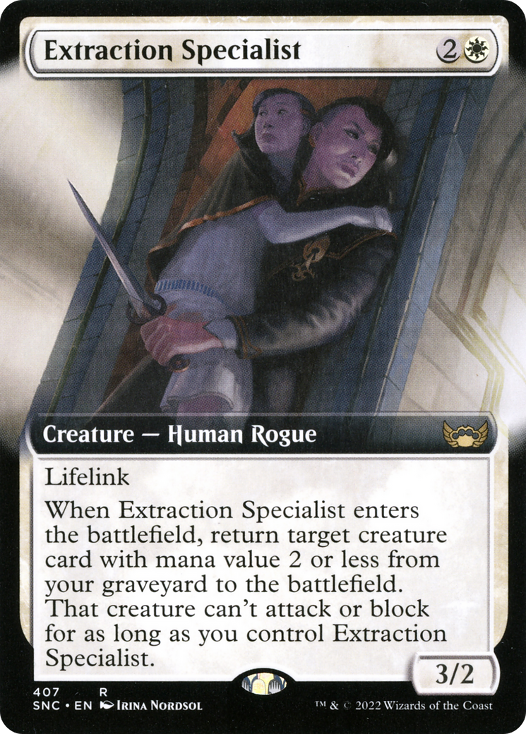 Extraction Specialist (SNC-407) - Streets of New Capenna: (Extended Art) Foil