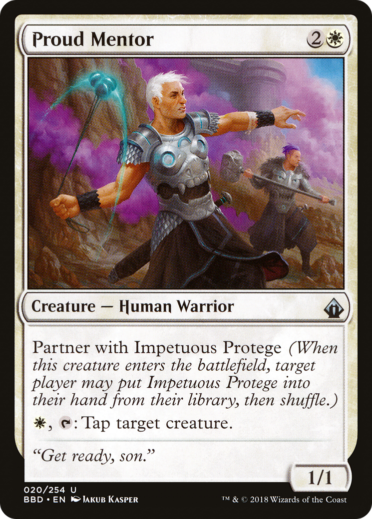 Proud Mentor (BBD-020) - Battlebond Foil