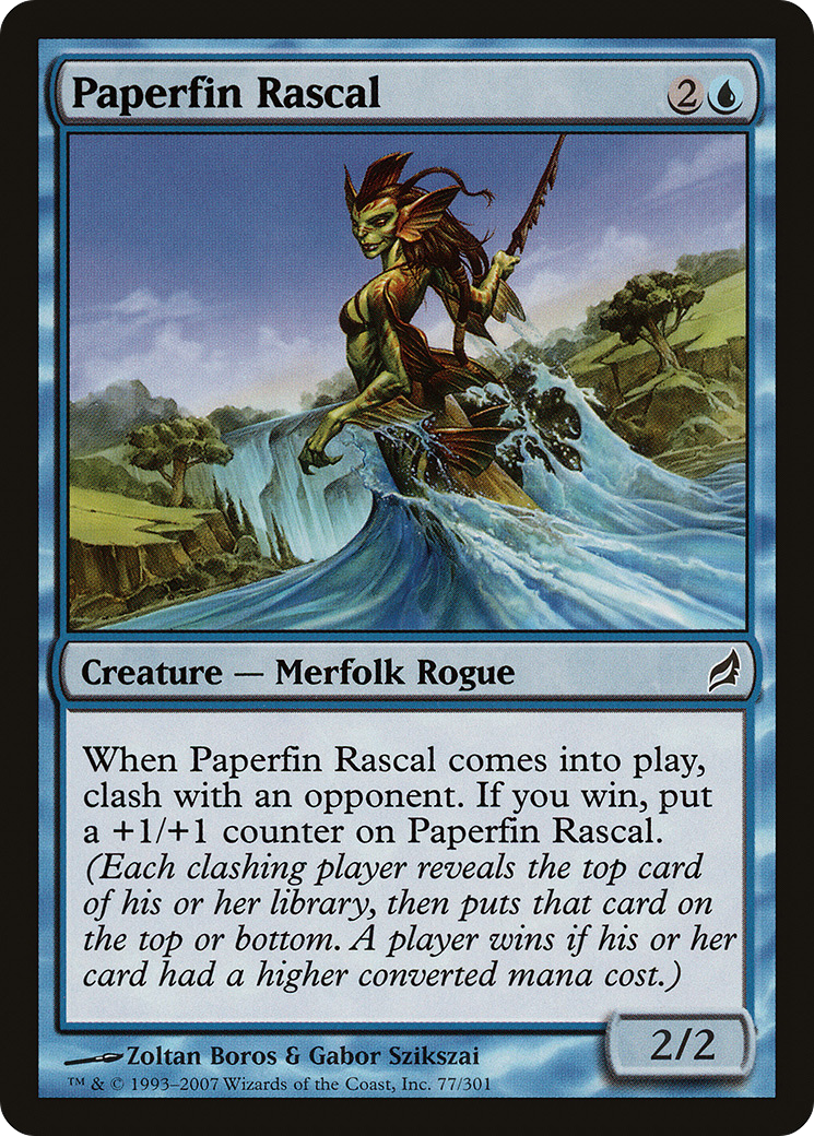 Paperfin Rascal (LRW-077) - Lorwyn