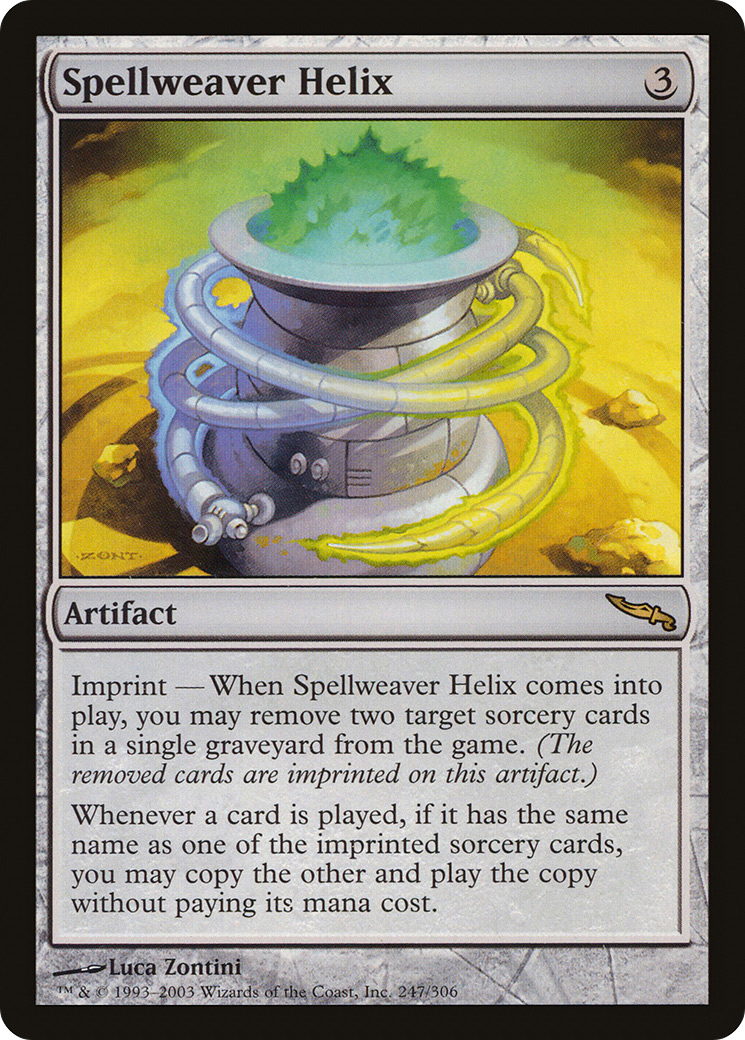 Spellweaver Helix (MRD-247) - Mirrodin Foil