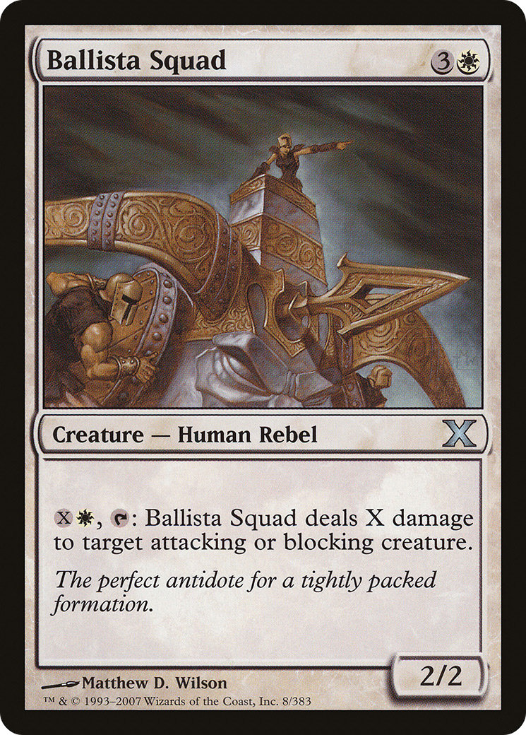 Ballista Squad (10E-008) - Tenth Edition Foil