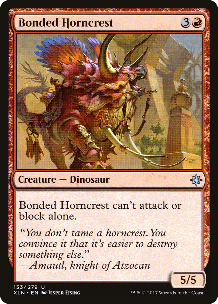 Bonded Horncrest (XLN-133) - Ixalan