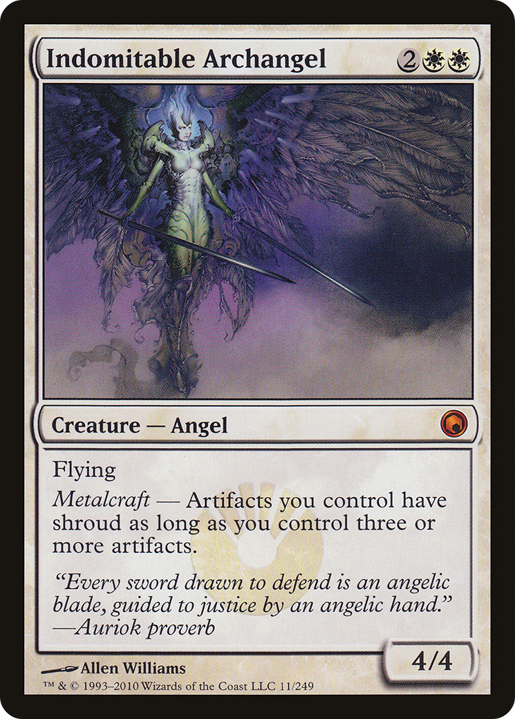 Indomitable Archangel (SOM-011) - Scars of Mirrodin