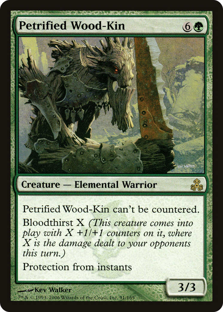 Petrified Wood-Kin (GPT-091) - Guildpact Foil