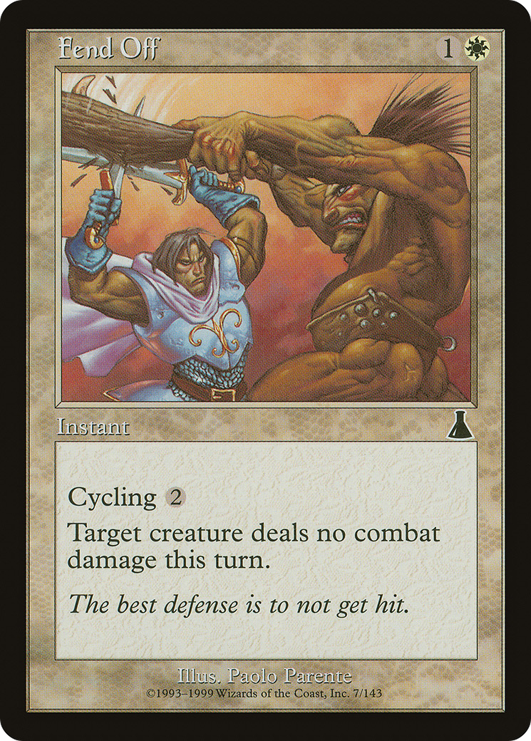 Fend Off (UDS-007) - Urza's Destiny Foil
