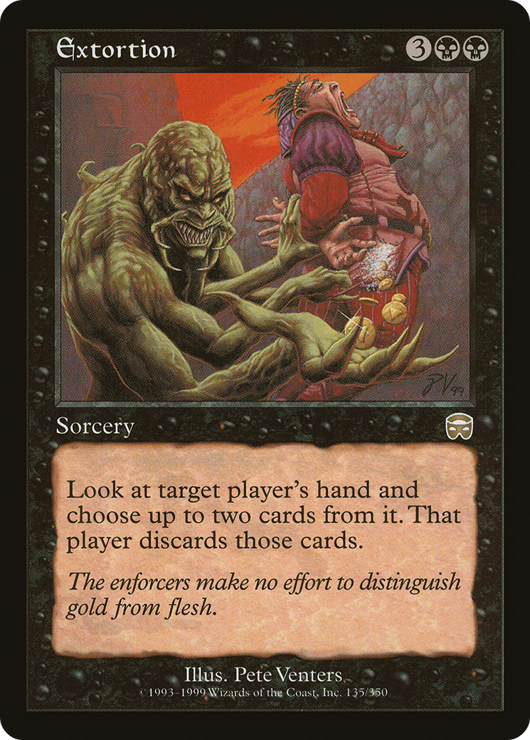 Extortion (MMQ-135) - Mercadian Masques