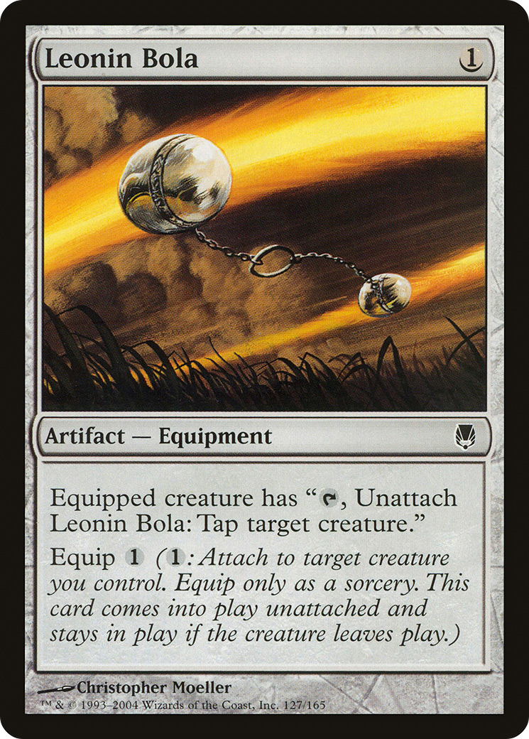 Leonin Bola (DST-127) - Darksteel Foil