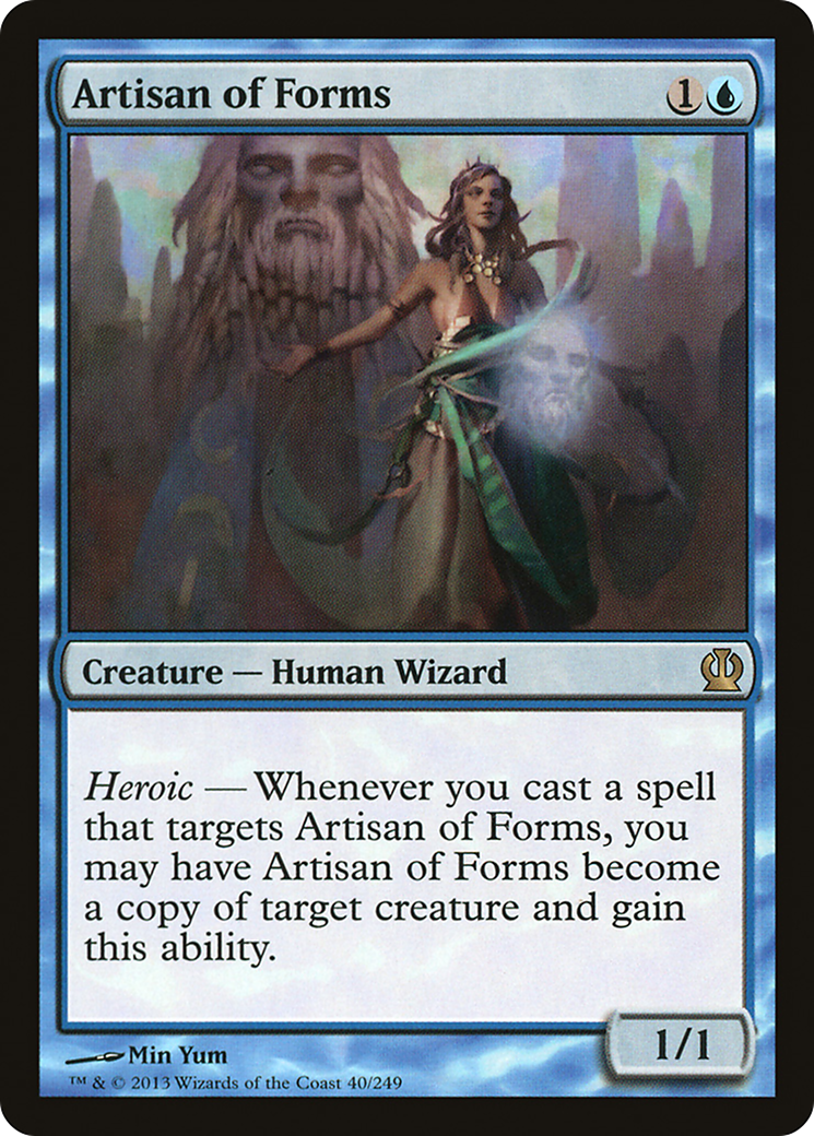 Artisan of Forms (THS-040) - Theros Foil