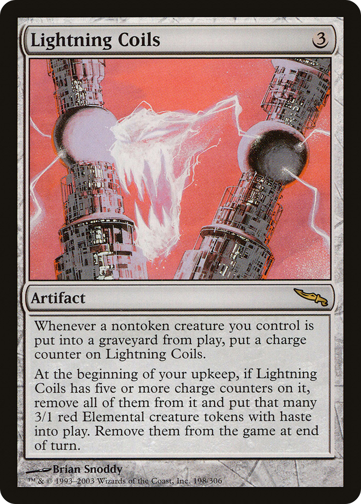 Lightning Coils (MRD-198) - Mirrodin