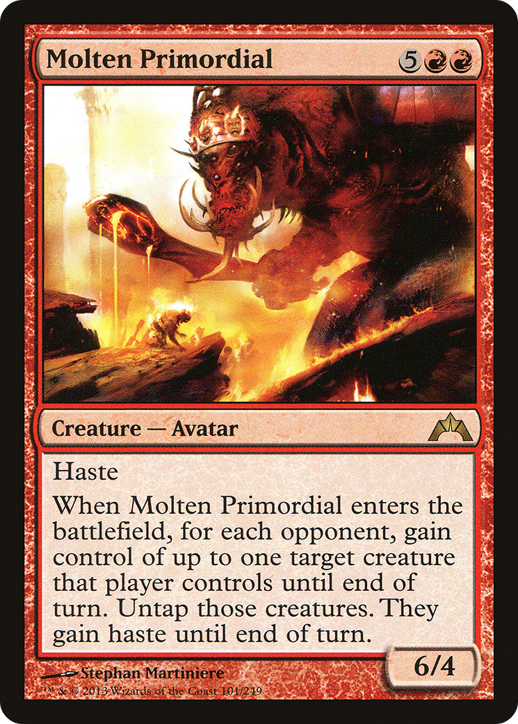 Molten Primordial (GTC-101) - Gatecrash