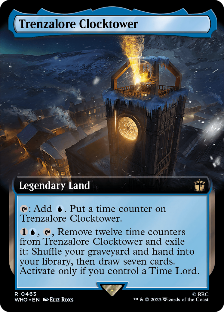 Trenzalore Clocktower (WHO-463) - Doctor Who: (Extended Art)