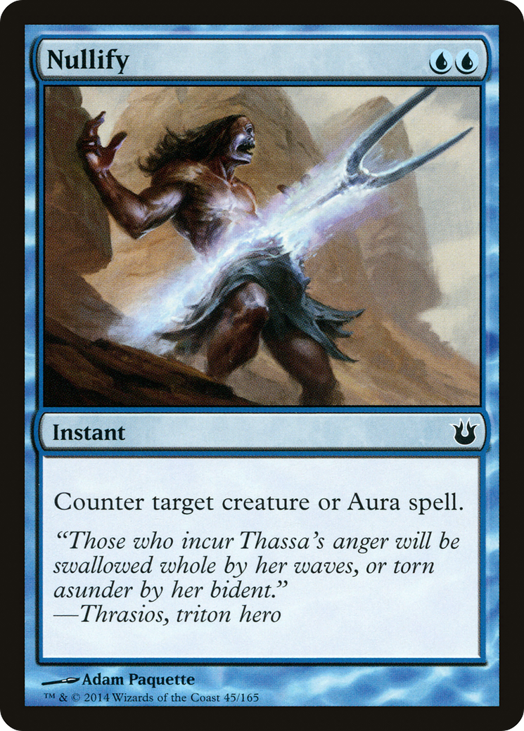 Nullify (BNG-045) - Born of the Gods Foil
