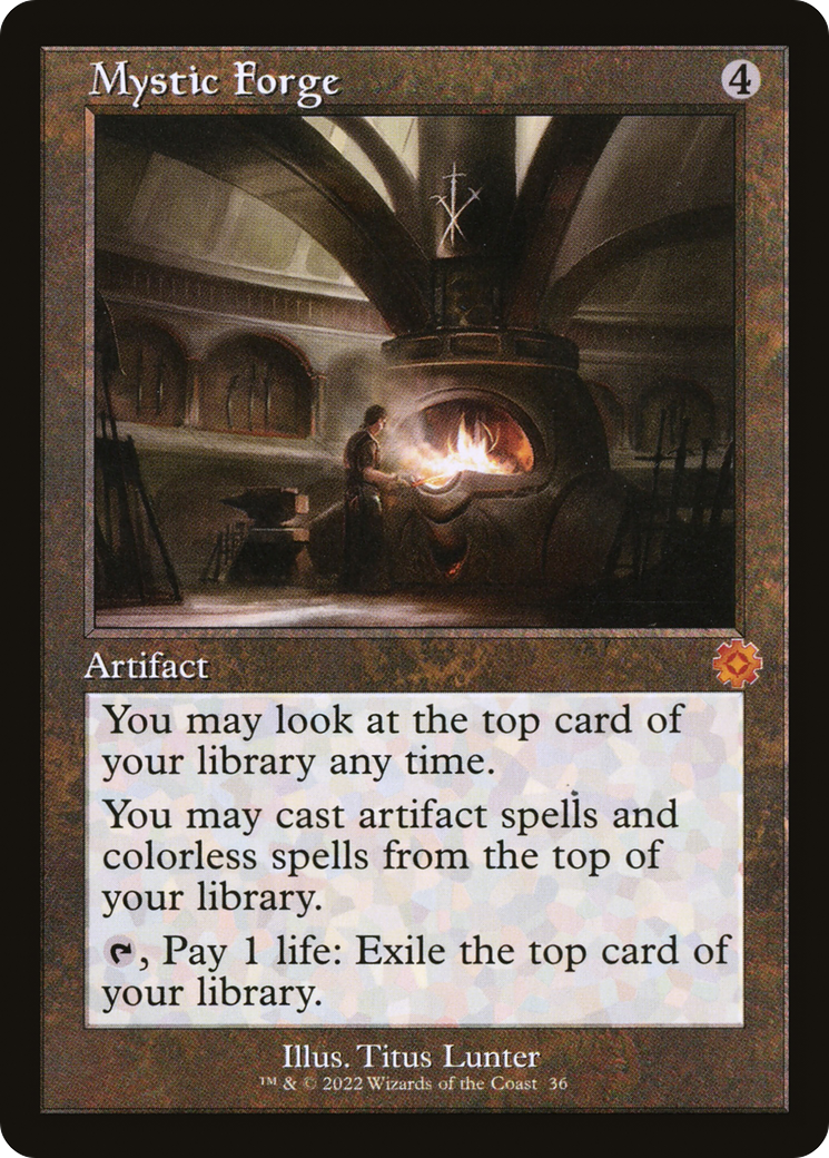 Mystic Forge (BRR-036) - The Brothers' War Retro Artifacts Foil