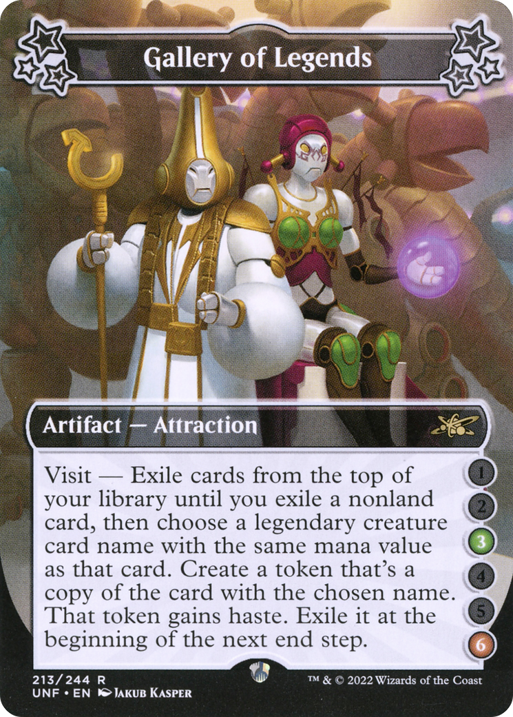 Gallery of Legends (UNF-213A) - Unfinity Foil