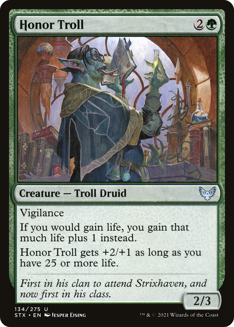 Honor Troll (STX-134) - Strixhaven: School of Mages Foil