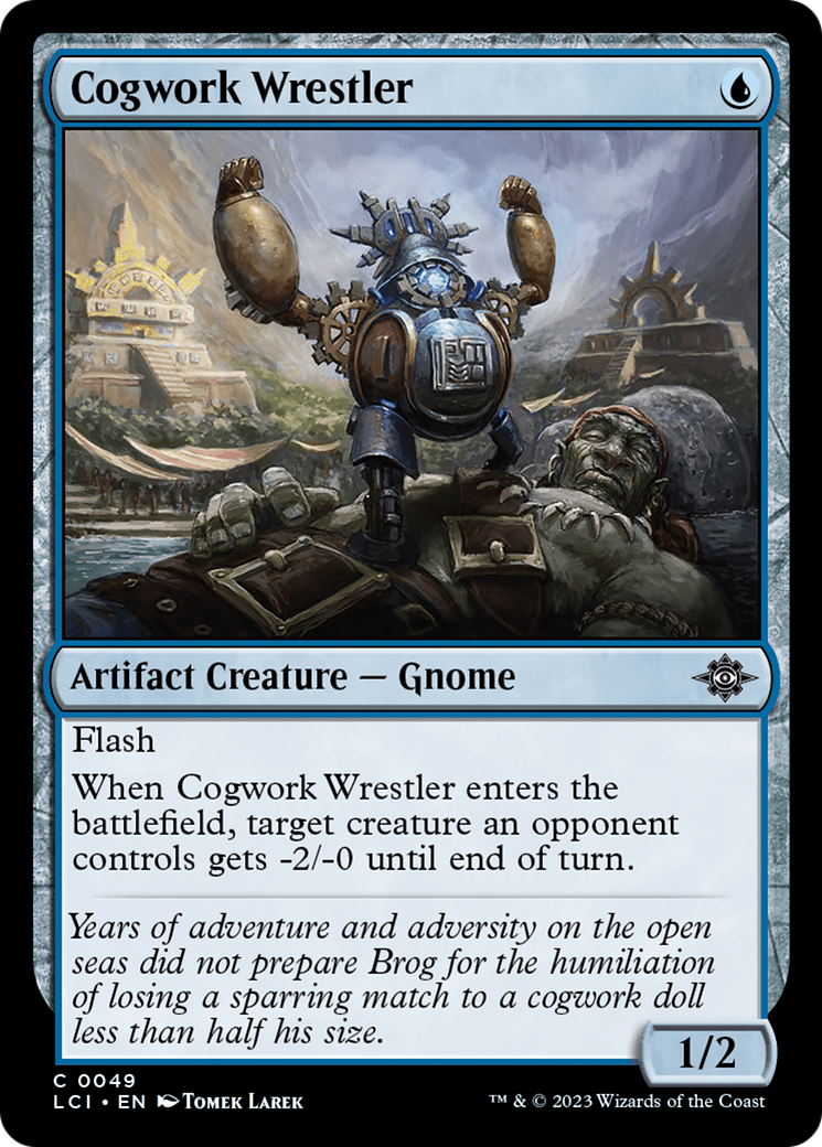 Cogwork Wrestler (LCI-049) - The Lost Caverns of Ixalan Foil