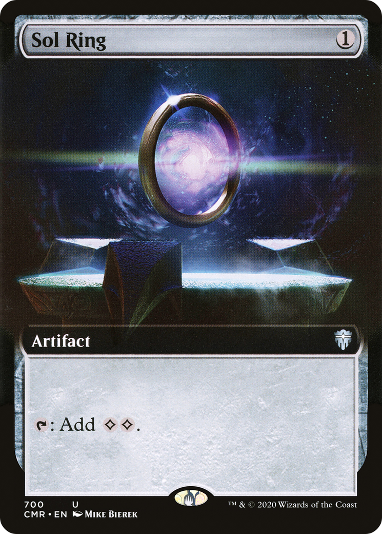 Sol Ring (CMR-700) - Commander Legends: (Extended Art) Foil