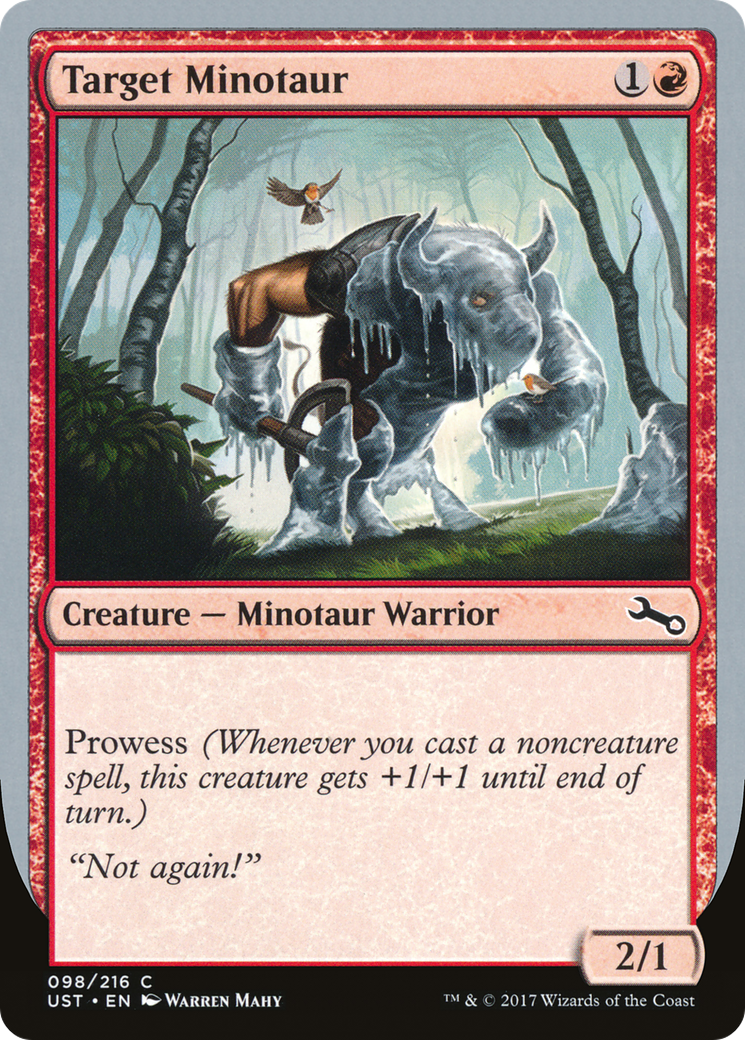 Target Minotaur (UST-98A) - Unstable Foil