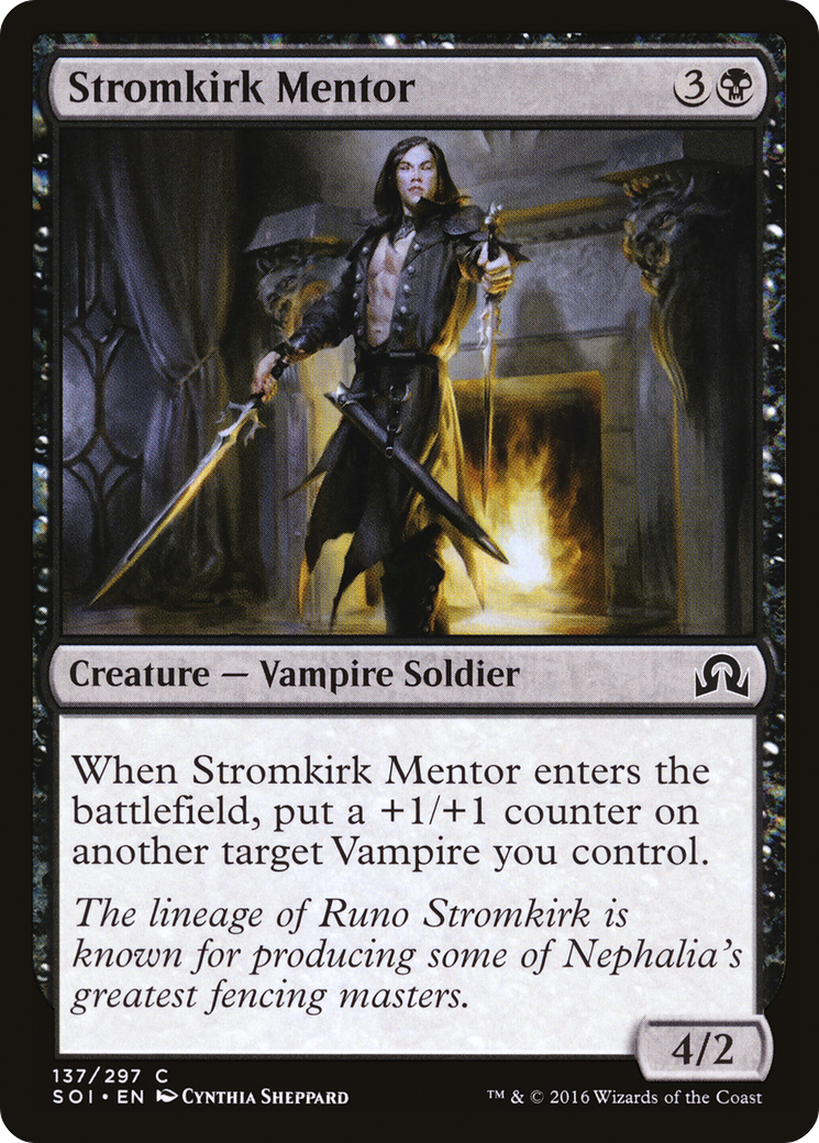 Stromkirk Mentor (SOI-137) - Shadows over Innistrad Foil
