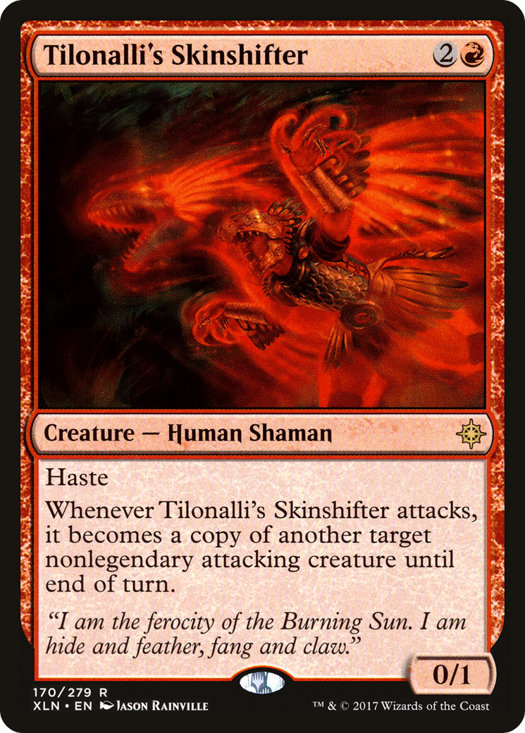 Tilonalli's Skinshifter (XLN-170) - Ixalan Foil