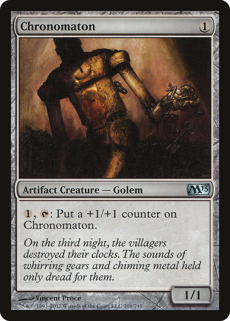 Chronomaton (M13-201) - Magic 2013 Foil