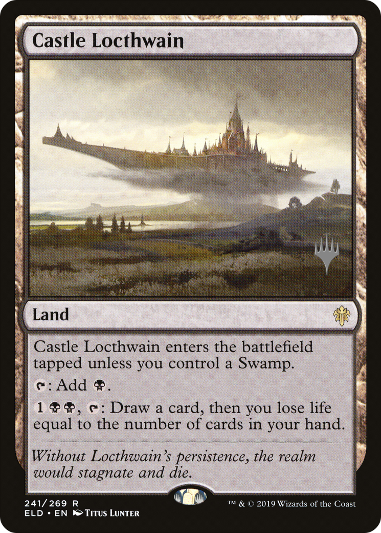 Castle Locthwain (PPELD-241P) - Throne of Eldraine Promos Foil