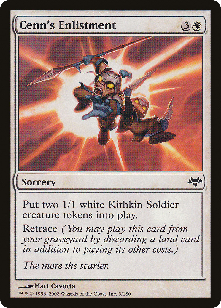 Cenn's Enlistment (EVE-003) - Eventide Foil