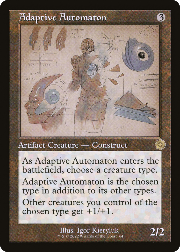 Adaptive Automaton (BRR-064) - The Brothers' War Retro Artifacts Foil