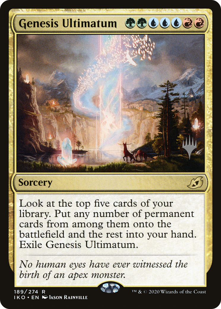 Genesis Ultimatum (PPIKO-189P) - Ikoria: Lair of Behemoths Promos Foil