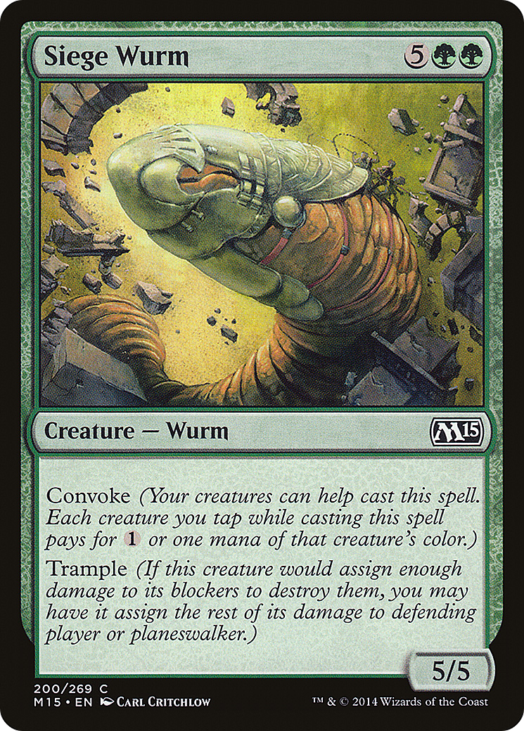 Siege Wurm (M15-200) - Magic 2015