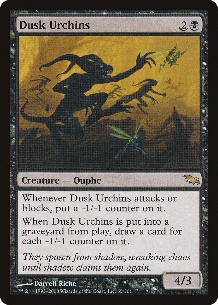 Dusk Urchins (SHM-065) - Shadowmoor