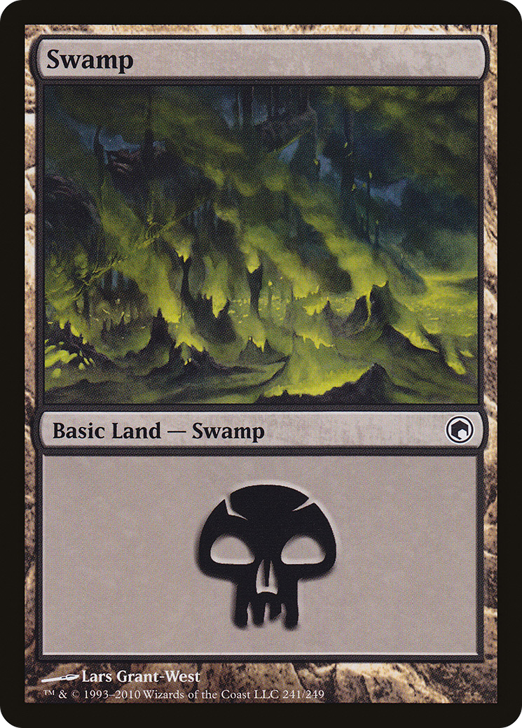 Swamp (SOM-241) - Scars of Mirrodin