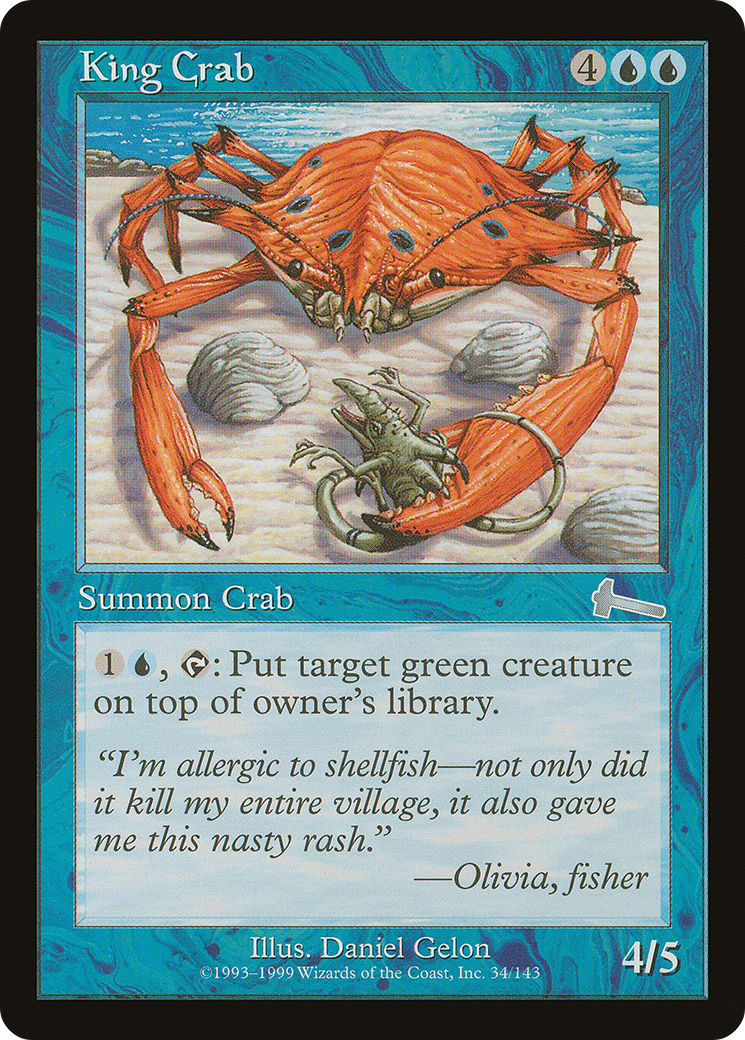King Crab (ULG-034) - Urza's Legacy