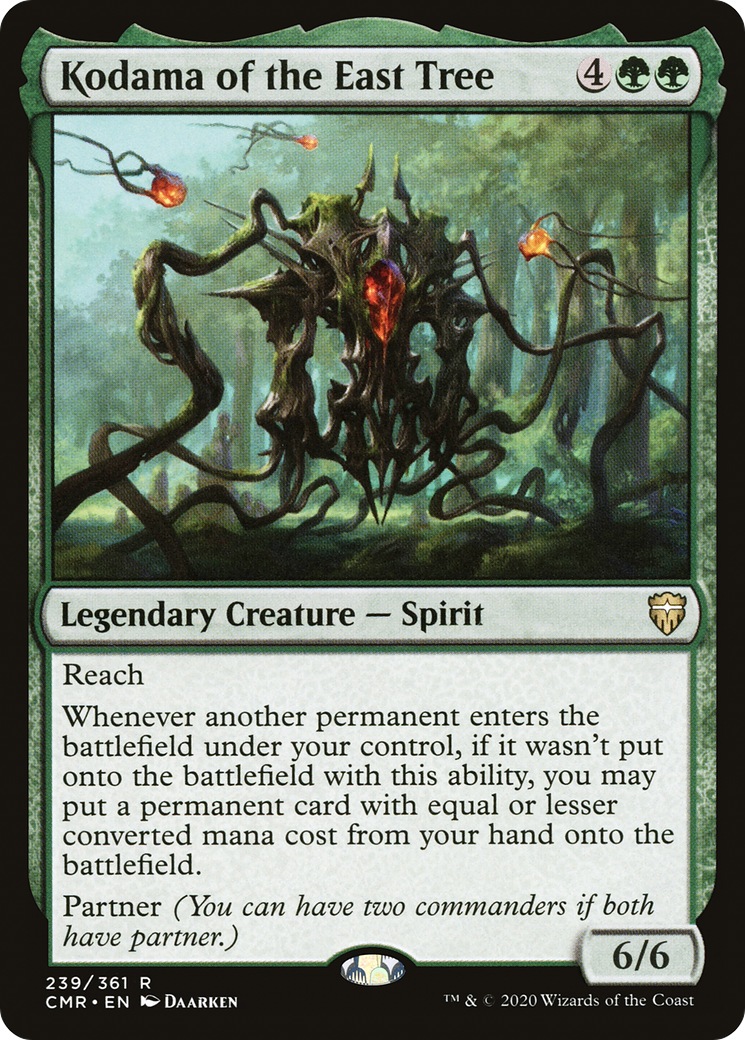 Kodama of the East Tree (CMR-239) - Commander Legends Foil