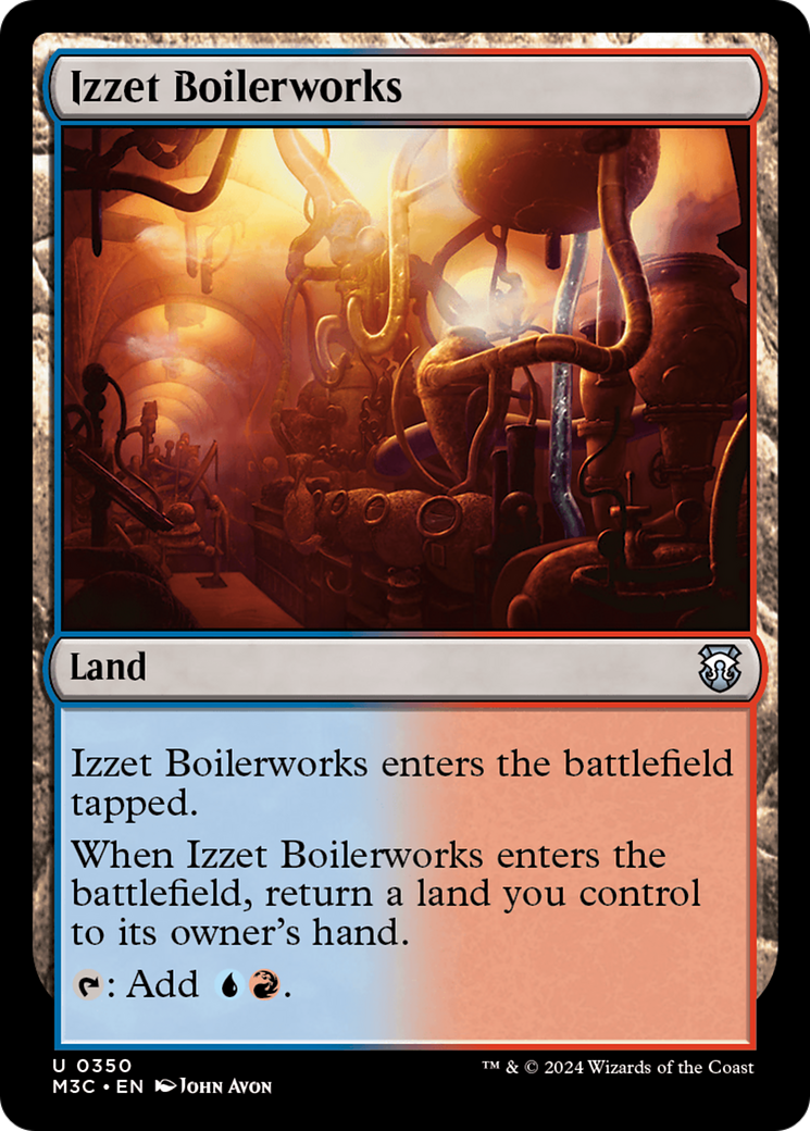 Izzet Boilerworks (M3C-350) - Modern Horizons 3 Commander