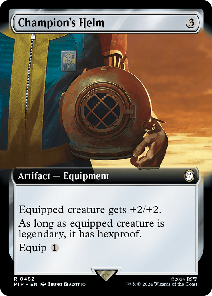 Champion's Helm (PIP-482) - Fallout: (Extended Art) Foil