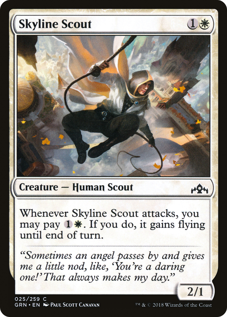 Skyline Scout (GRN-025) - Guilds of Ravnica Foil