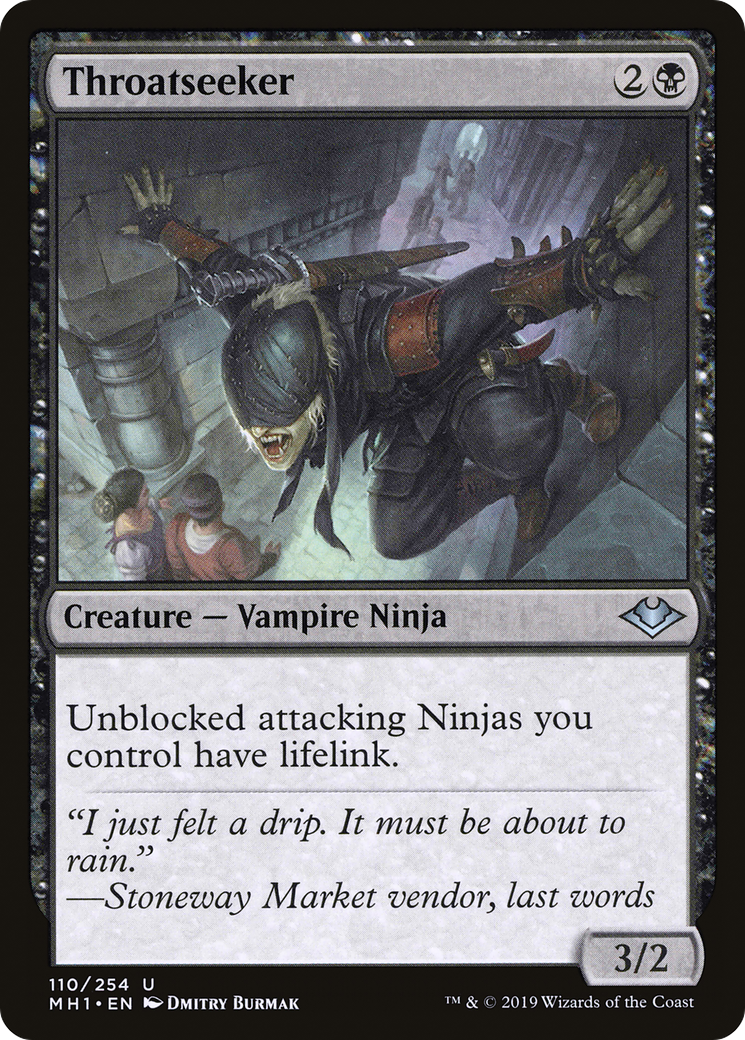 Throatseeker (MH1-110) - Modern Horizons Foil