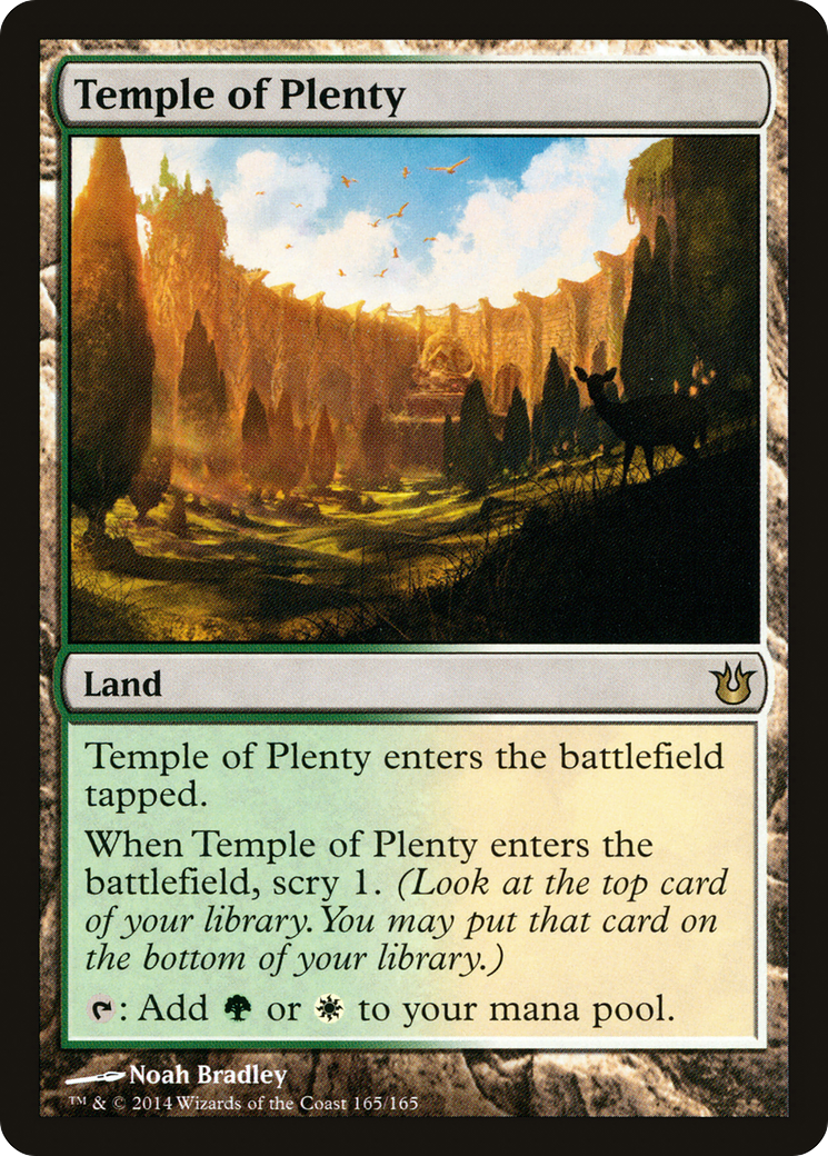 Temple of Plenty (BNG-165) - Born of the Gods