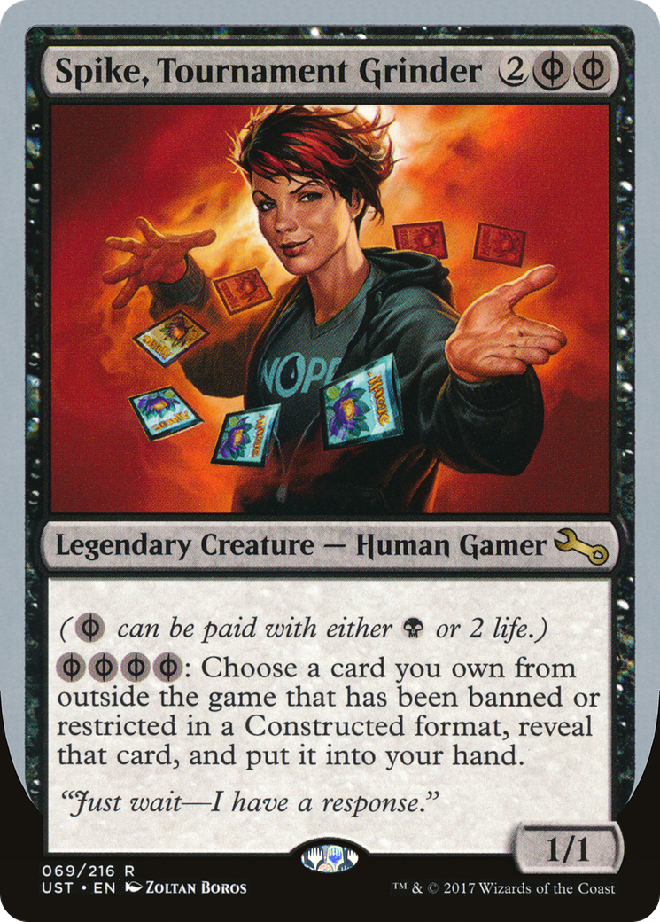 Spike, Tournament Grinder (UST-069) - Unstable