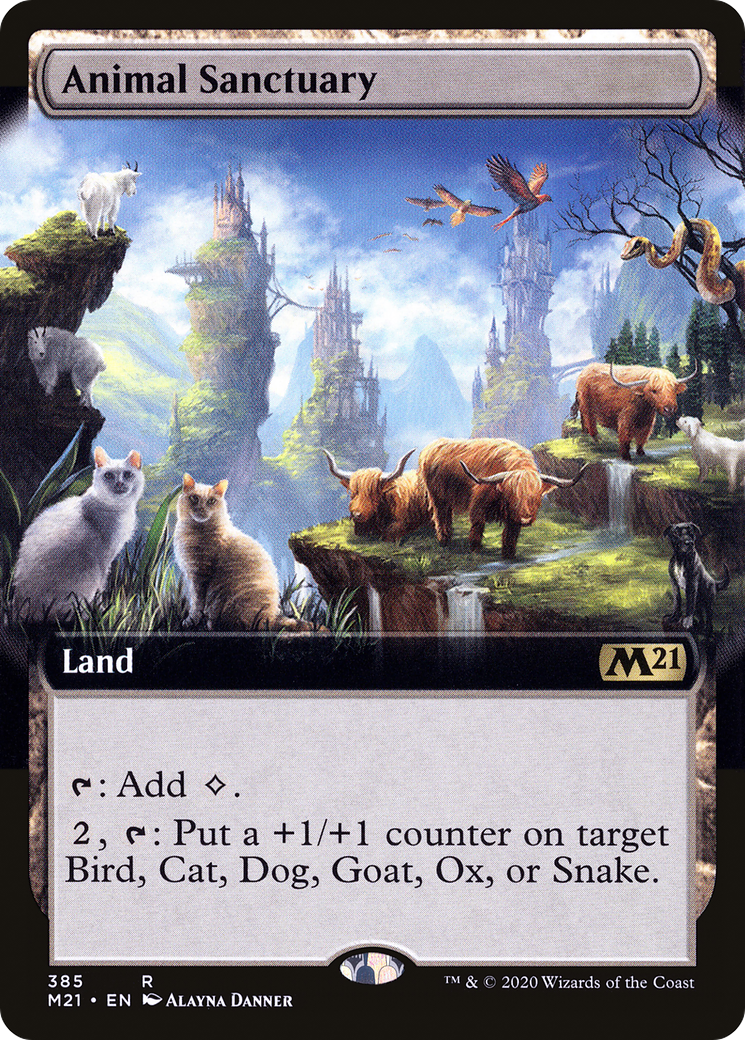 Animal Sanctuary (M21-385) - Core Set 2021: (Extended Art)