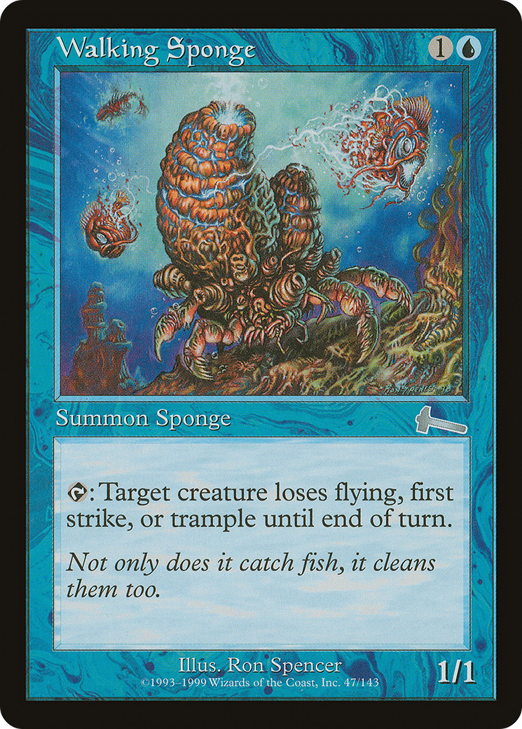 Walking Sponge (ULG-047) - Urza's Legacy Foil