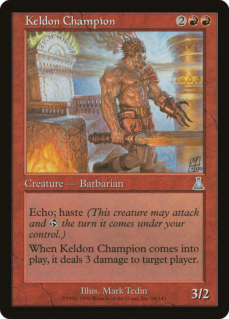 Keldon Champion (UDS-090) - Urza's Destiny Foil