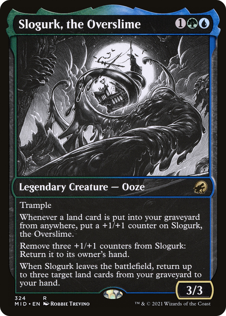 Slogurk, the Overslime (MID-324) - Innistrad: Midnight Hunt: (Showcase) Foil