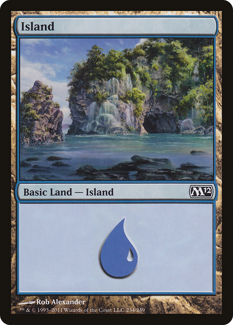 Island (M12-234) - Magic 2012 Foil