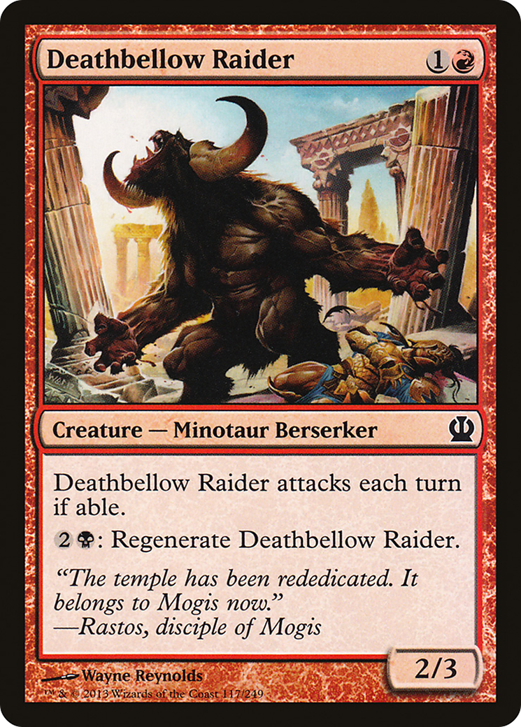Deathbellow Raider (THS-117) - Theros